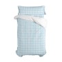 Bettbezug-Set HappyFriday Basic Kids Blau Einzelmatratze Vichy 2 Stücke | Tienda24 - Global Online Shop Tienda24.eu