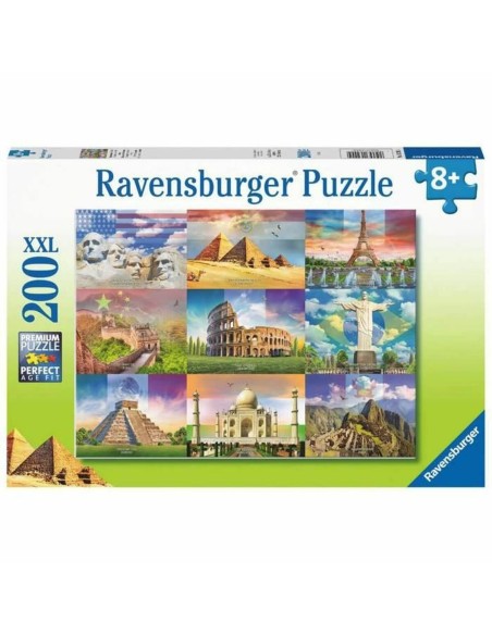 Puzzle Ravensburger 13290 XXL Monumentos del mundo 200 Peças | Tienda24 Tienda24.eu