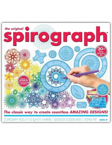 Drawing Set Spirograph Silverlit 30 Pieces | Tienda24 Tienda24.eu