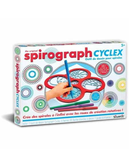 Kit de Dessin Spirograph Silverlit cyclex 1 Pièce | Tienda24 Tienda24.eu