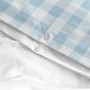 Parure de couette HappyFriday Basic Kids Bleu Lit 1 persone Vichy 2 Pièces | Tienda24 - Global Online Shop Tienda24.eu