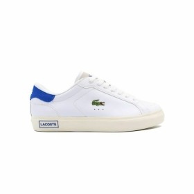 Men’s Casual Trainers Lacoste Powercourt Leather White by Lacoste, Trainers and sports footwear - Ref: S64110082, Price: 0,00...