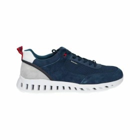 Chaussures casual homme Geox Outstream Blue marine de Geox, Baskets et chaussures de sport - Réf : S64110118, Prix : 84,12 €,...