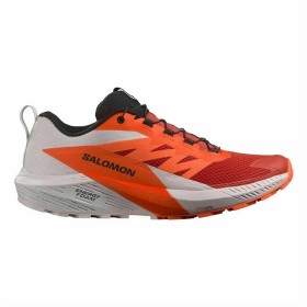 Scarpe da Running per Adulti Salomon Sense Ride 5 Bianco Rosso Montagna di Salomon, Aria aperta e sport - Rif: S64110170, Pre...