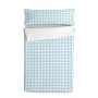 Couette rembourrée HappyFriday Basic Bleu 105 x 200 cm Vichy | Tienda24 - Global Online Shop Tienda24.eu