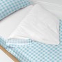 Quilt Cover without Filling HappyFriday Basic Kids Vichy Blue 105 x 200 cm | Tienda24 - Global Online Shop Tienda24.eu