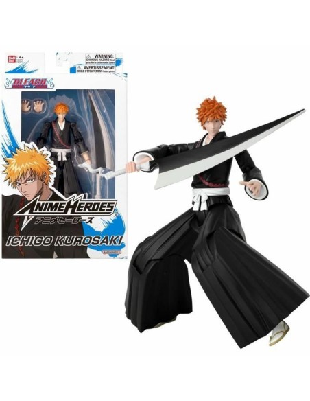 Actionfiguren Bandai Bleach - Anime Heroes: Ichigo Kurosaki 17 cm | Tienda24 Tienda24.eu