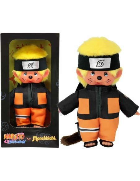 Peluche Bandai Monchhichi Naruto | Tienda24 Tienda24.eu