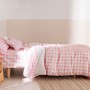 Parure de couette HappyFriday Basic Kids Rose Lit 1 persone Vichy 2 Pièces de HappyFriday, Couettes et housses de couette - R...