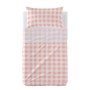 Bedding set HappyFriday Basic Kids Vichy Pink Baby Crib 2 Pieces by HappyFriday, Bed linen for cots - Ref: D1611869, Price: 1...