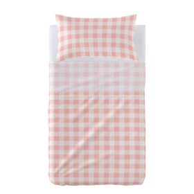 Set di Lenzuola HappyFriday Basic Kids Vichy Rosa Culla Neonato 2 Pezzi di HappyFriday, Biancheria da letto per culle - Rif: ...