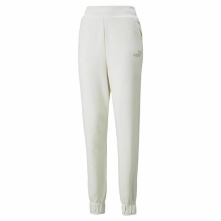 Pantalon de sport long Puma Embroidery High Montagne Blanc Femme | Tienda24 - Global Online Shop Tienda24.eu