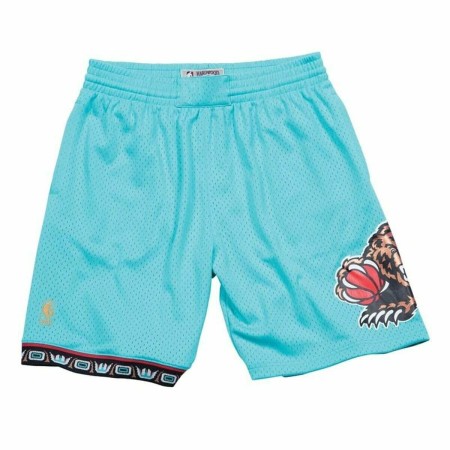 Pantaloncini da Pallacanestro da Uomo Mitchell & Ness Memphis Grizzlies Acquamarina di Mitchell & Ness, Uomo - Rif: S64110354...