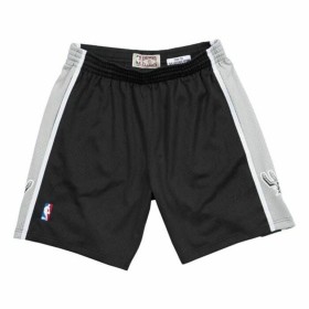 Pantalones Cortos de Baloncesto para Hombre Mitchell & Ness San Antonio Spurs Negro de Mitchell & Ness, Hombre - Ref: S641103...