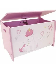 Chest 5five Clouds Children's Pink MDF Wood (58 x 28 x 45,5 cm) | Tienda24 Tienda24.eu