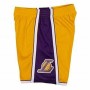 Pantalones Cortos de Baloncesto para Hombre Mitchell & Ness LA Lakers Amarillo de Mitchell & Ness, Hombre - Ref: S64110356, P...