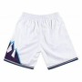 Short de Basket pour Homme Mitchell & Ness Utah Jazz Blanc de Mitchell & Ness, Homme - Réf : S64110358, Prix : 70,43 €, Remis...