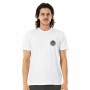 Maglia a Maniche Corte Rip Curl Wettie Essential Bianco Uomo di Rip Curl, T-shirt - Rif: S64110384, Prezzo: 26,37 €, Sconto: %