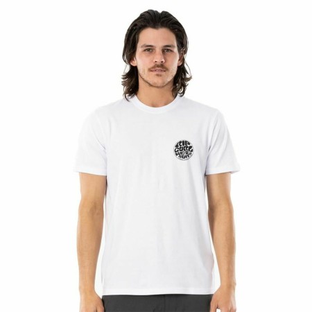 Maglia a Maniche Corte Rip Curl Wettie Essential Bianco Uomo di Rip Curl, T-shirt - Rif: S64110384, Prezzo: 26,37 €, Sconto: %