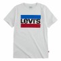 Camiseta de Manga Corta Niño Levi's Sportswear Logo Blanco de Levi's, Camisetas de manga corta - Ref: S64110385, Precio: 17,4...