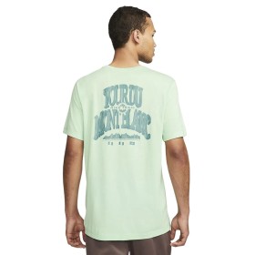 Camisola de Manga Curta Homem Nike Dri-FIT Verde Claro de Nike, Homem - Ref: S64110398, Preço: 30,84 €, Desconto: %