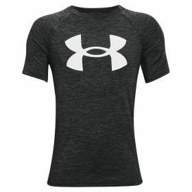 Camiseta de Manga Corta Niño Under Armour Tech Twist SS Negro de Under Armour, Niño - Ref: S64110399, Precio: 18,43 €, Descue...