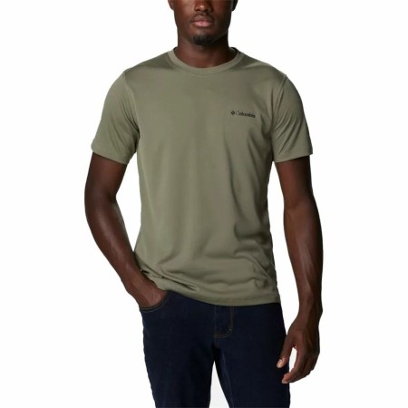 Chemisette Columbia Zero Rules™ Montagne Olive de Columbia, Homme - Réf : S64110417, Prix : 28,08 €, Remise : %