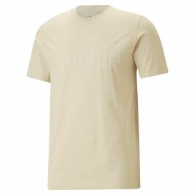 T shirt à manches courtes Puma Essentials Elevated Beige Unisexe de Puma, T-shirts - Réf : S64110452, Prix : 21,32 €, Remise : %