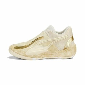 Basketballschuhe für Erwachsene Puma Rise NITRO Gold Beige von Puma, Turnschuhe - Ref: S64110462, Preis: 95,36 €, Rabatt: %