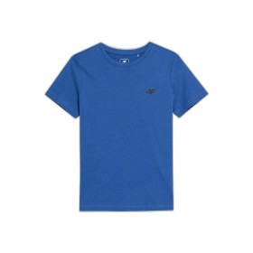 Camisola de Manga Curta Criança 4F M291 Azul de 4F, Camisolas de manga curta - Ref: S64110476, Preço: 0,00 €, Desconto: %