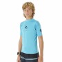 Jungen Kurzarm-T-Shirt Rip Curl Corps L/S Rash Vest Blau Lycra Brandung | Tienda24 - Global Online Shop Tienda24.eu