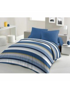 Capa nórdica Alexandra House Living Azul Claro 180 x 220 cm | Tienda24 Tienda24.eu