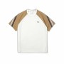 Camiseta de Manga Corta Lacoste Sport Regular Fit Color-Block Blanco Hombre de Lacoste, Camisetas - Ref: S64110495, Precio: 5...