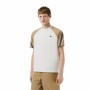 Camiseta de Manga Corta Lacoste Sport Regular Fit Color-Block Blanco Hombre de Lacoste, Camisetas - Ref: S64110495, Precio: 5...