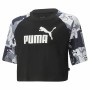 Child's Short Sleeve T-Shirt Puma Ess+ Street Art Black by Puma, Girls - Ref: S64110496, Price: 0,00 €, Discount: %