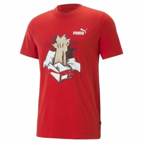 T shirt à manches courtes Puma Graphics Sneaker For All Time Rouge Unisexe de Puma, T-shirts - Réf : S64110497, Prix : 23,30 ...