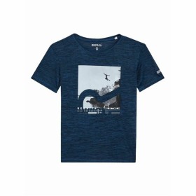 Children’s Short Sleeve T-Shirt Regatta Alvarado VII Bluewingmarl Blue by Regatta, T-Shirts - Ref: S64110500, Price: 0,00 €, ...