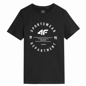 T-shirt à manches courtes enfant 4F M294 Deep Noir de 4F, T-shirts - Réf : S64110505, Prix : 0,00 €, Remise : %