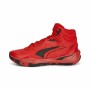 Chaussures de Basket-Ball pour Adultes Puma Playmaker Pro Mid Rouge de Puma, Baskets - Réf : S64110507, Prix : 81,35 €, Remis...