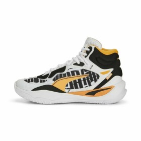 Chaussures de Basket-Ball pour Adultes Puma Playmaker Pro Mid Blanc de Puma, Baskets - Réf : S64110514, Prix : 74,91 €, Remis...