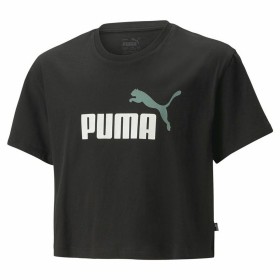 Child's Short Sleeve T-Shirt Puma Logo Cropped Black by Puma, Girls - Ref: S64110528, Price: 24,02 €, Discount: %