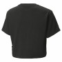 Camiseta de Manga Corta Infantil Puma Logo Cropped Negro | Tienda24 - Global Online Shop Tienda24.eu