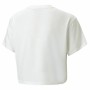 Child's Short Sleeve T-Shirt Puma Logo Cropped White by Puma, Girls - Ref: S64110529, Price: 0,00 €, Discount: %