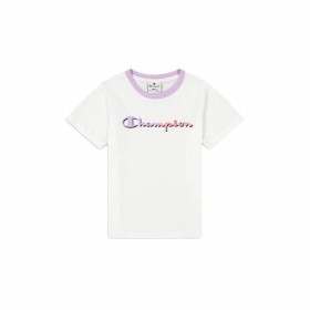 Camiseta de Manga Corta Infantil Champion Crewneck Blanco de Champion, Niña - Ref: S64110531, Precio: 13,48 €, Descuento: %