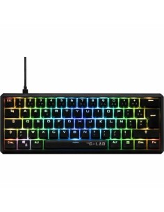 Teclado Subblim SUBKBC-0SSK50 Preto Qwerty espanhol QWERTY | Tienda24 Tienda24.eu