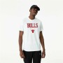 Basketball shirt New Era NBA Chicago Bulls White by New Era, Men - Ref: S64110565, Price: 31,73 €, Discount: %