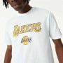 Camiseta de baloncesto New Era NBA LA Lakers Blanco de New Era, Hombre - Ref: S64110569, Precio: 29,91 €, Descuento: %