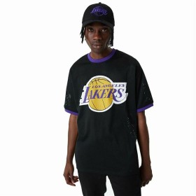 Basketball shirt New Era Mesh LA Lakers Black by New Era, Men - Ref: S64110570, Price: 37,30 €, Discount: %