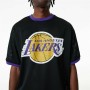 Maglia da basket New Era Mesh LA Lakers Nero | Tienda24 - Global Online Shop Tienda24.eu