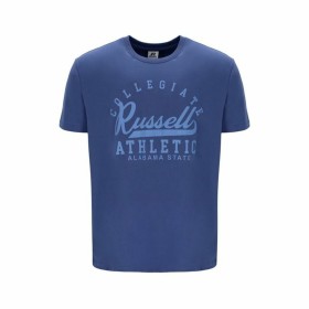 T shirt à manches courtes Russell Athletic Amt A30211 Bleu Homme de Russell Athletic, T-shirts - Réf : S64110573, Prix : 18,4...